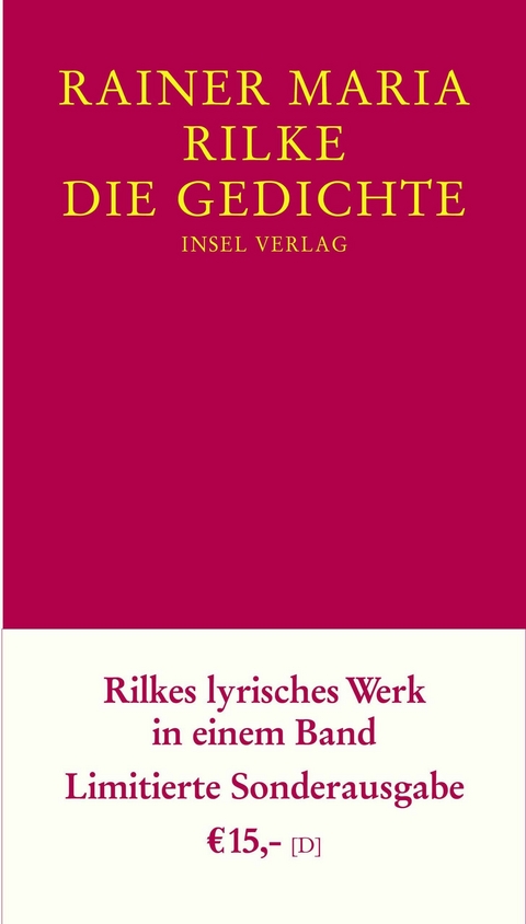 Die Gedichte - Rainer Maria Rilke