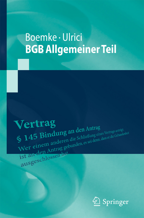 BGB Allgemeiner Teil -  Burkhard Boemke,  Bernhard Ulrici