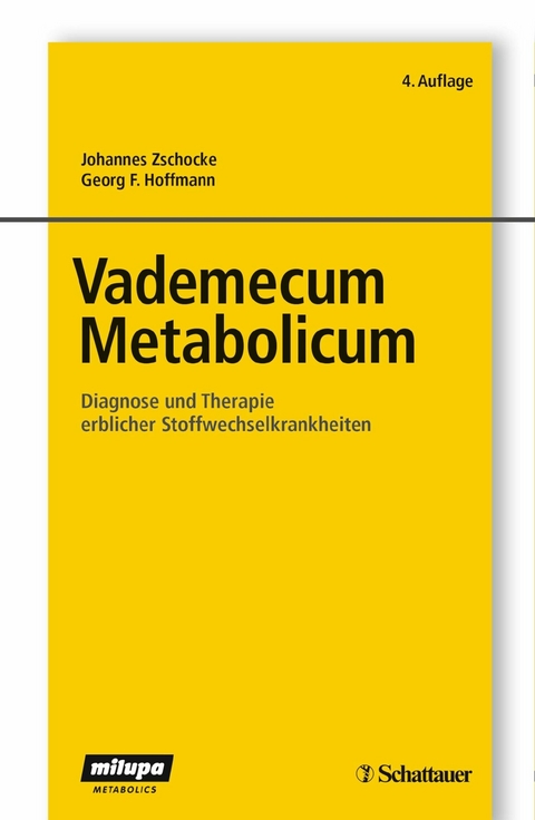 Vademecum Metabolicum -  Johannes Zschocke,  Georg F. Hoffmann