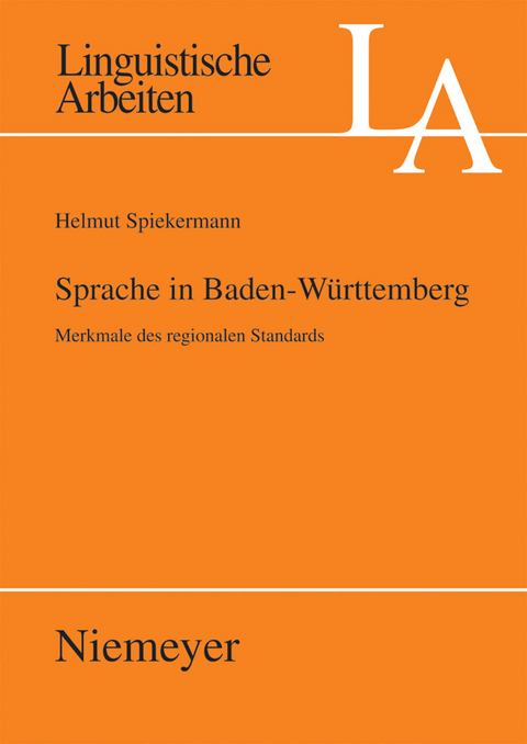 Sprache in Baden-Württemberg - Helmut Spiekermann