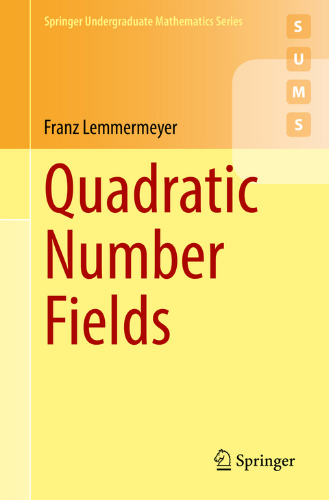 Quadratic Number Fields - Franz Lemmermeyer