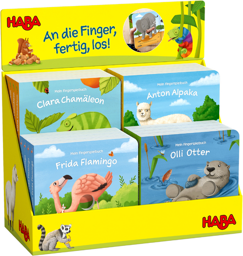 Display Fingerspielbücher 2021