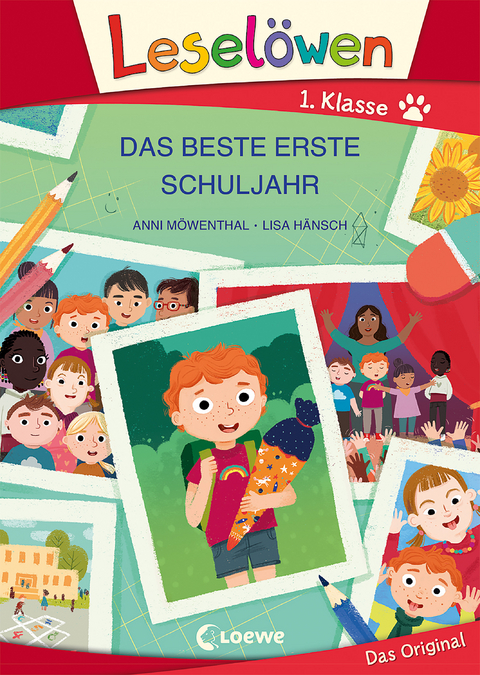 Leselöwen 1. Klasse - Das beste erste Schuljahr (Großbuchstabenausgabe) - Anni Möwenthal