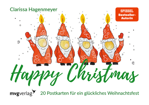 Happy Christmas: Postkarten - Clarissa Hagenmeyer