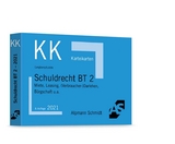 Karteikarten Schuldrecht BT 2 - Langkamp (geb. Wirtz), Tobias; Lüdde, Jan Stefan