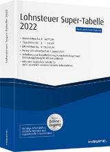 Lohnsteuer Super-Tabelle 2022 - inkl. Onlinezugang - 