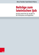 Beiträge zum lateinischen Ijob - Almut Trenkler, Gerd-Dietrich Warns