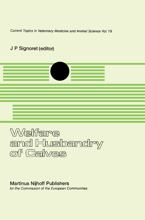 Welfare and Husbandry of Calves - 