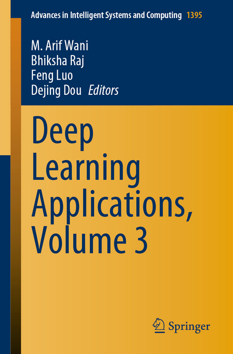 Deep Learning Applications, Volume 3 - 