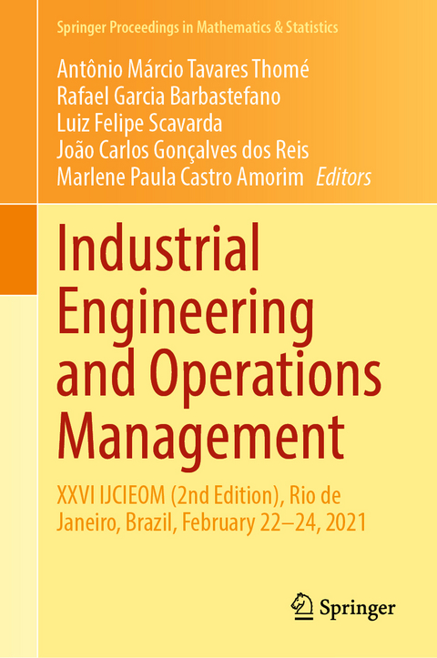 Industrial Engineering and Operations Management - 