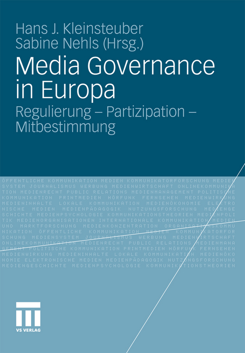 Media Governance in Europa - 