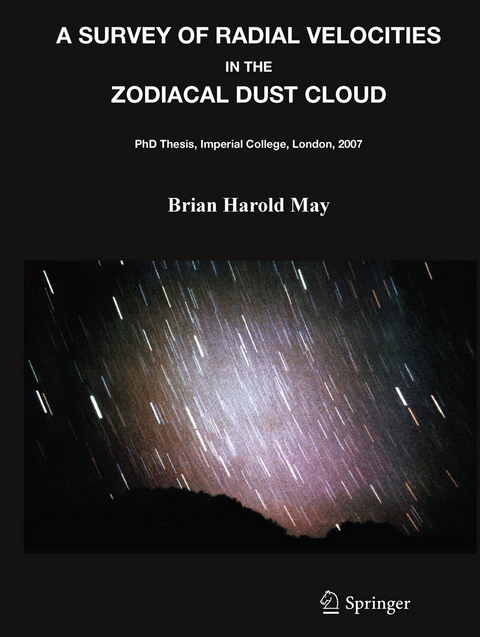 Survey of Radial Velocities in the Zodiacal Dust Cloud -  Brian May