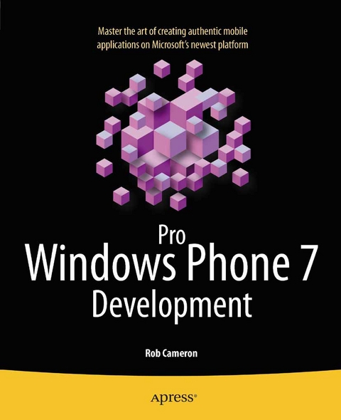 Pro Windows Phone 7 Development - Rob Cameron