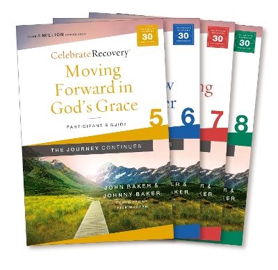 Celebrate Recovery: The Journey Continues Participant's Guide Set Volumes 5-8 - John Baker, Johnny Baker