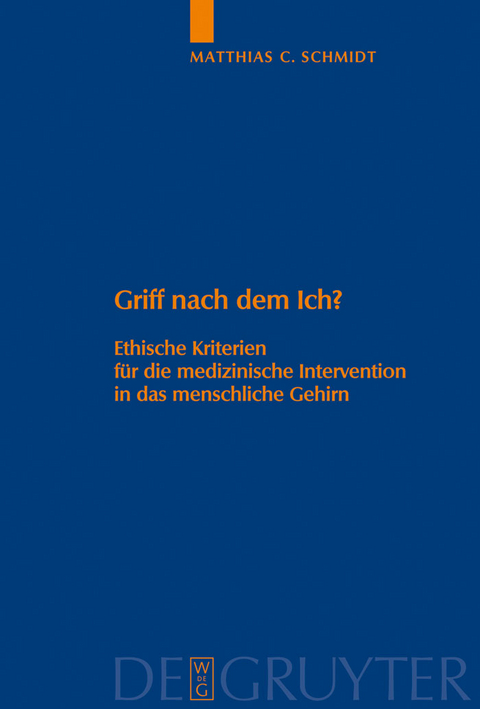 Griff nach dem Ich? - Matthias C. Schmidt