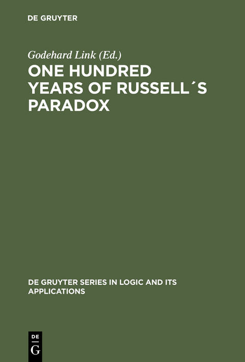 One Hundred Years of Russell´s Paradox - 