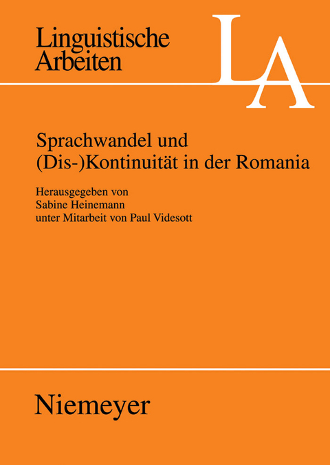 Sprachwandel und (Dis-)Kontinuität in der Romania - 