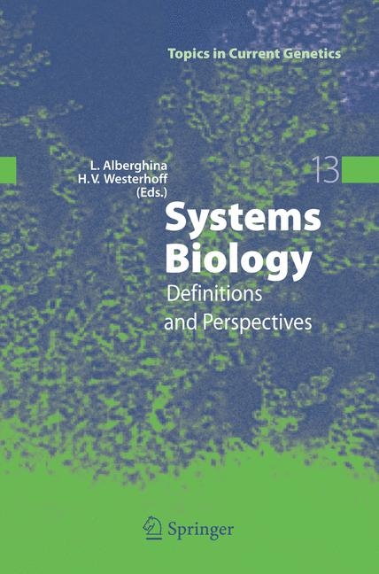 Systems Biology -  Lila Alberghina,  H.V. Westerhoff