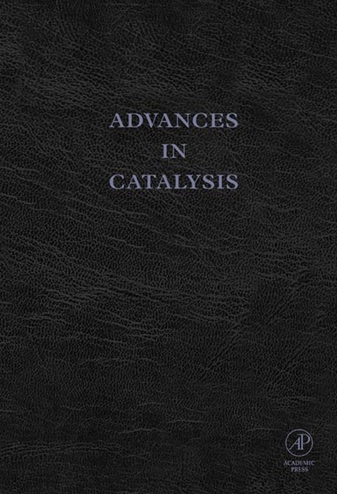 Advances in Catalysis - 