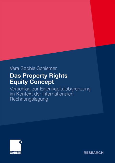 Das Property Rights Equity Concept - Vera Sophie Schiemer