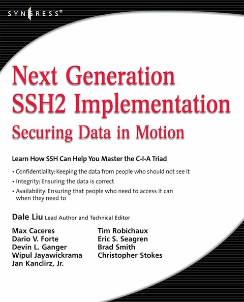 Next Generation SSH2 Implementation -  Dale Liu