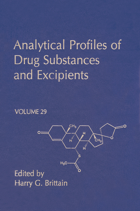 Analytical Profiles of Drug Substances and Excipients - 