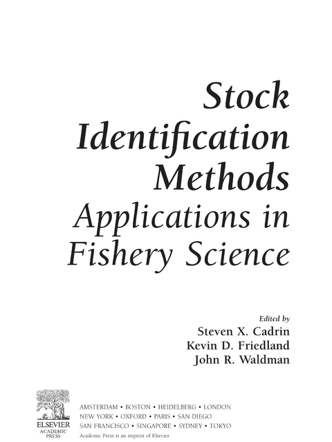 Stock Identification Methods - 