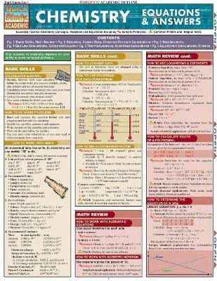 Chemistry Equations & Answers - Mark Jackson