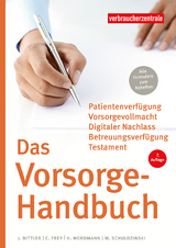 Das Vorsorge-Handbuch - Bittler, Jan; Schuldzinski, Wolfgang; Nordmann, Heike; Frey, Carina