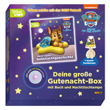 PAW Patrol: Deine große Gutenacht-Box mit Buch und Nachttischlampe -  Panini