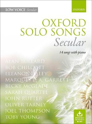 Oxford Solo Songs: Secular -  Oxford