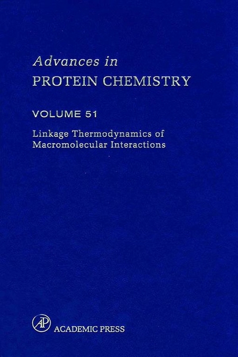 Linkage Thermodynamics of Macromolecular Interactions - 