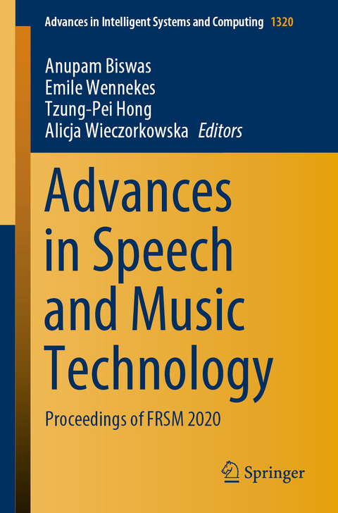 Advances in Speech and Music Technology - 