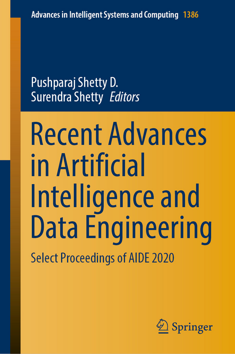 Recent Advances in Artificial Intelligence and Data Engineering - 