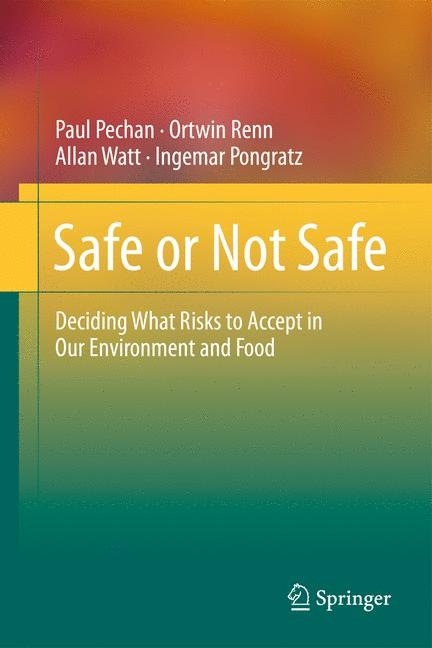 Safe or Not Safe - Paul Pechan, Ortwin Renn, Allan Watt, Ingemar Pongratz