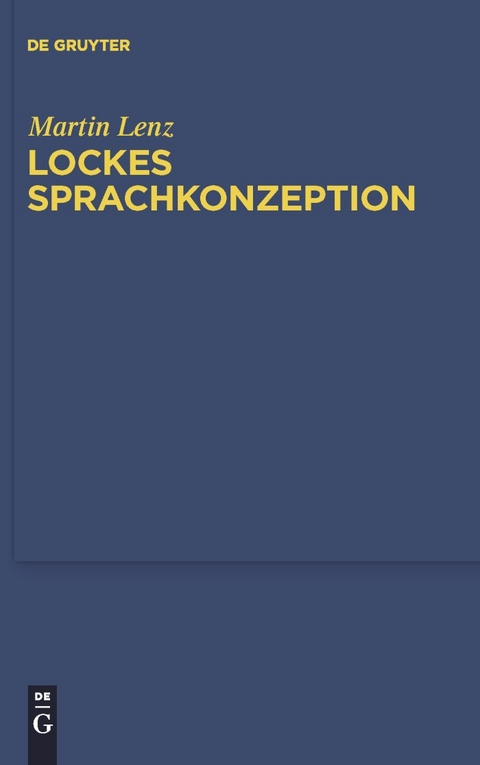 Lockes Sprachkonzeption - Martin Lenz