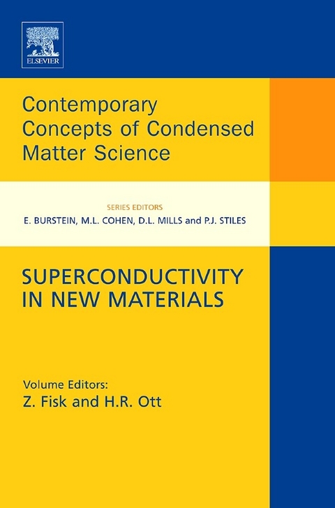 Superconductivity in New Materials - 