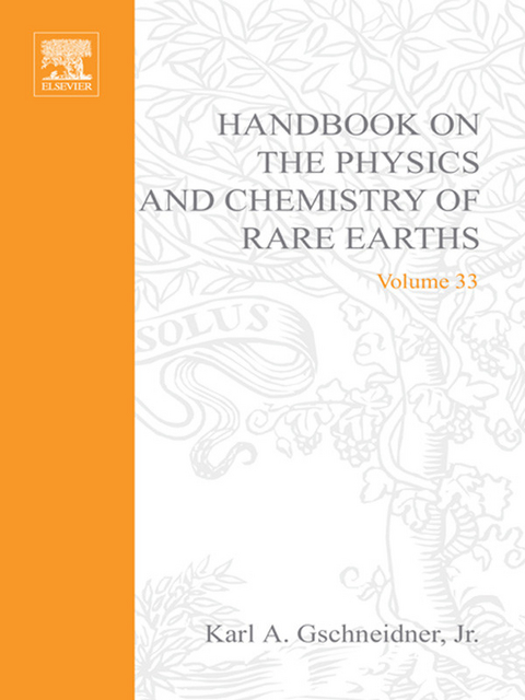 Handbook on the Physics and Chemistry of Rare Earths