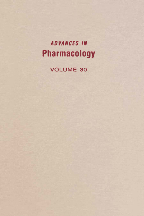 Advances in Pharmacology - 