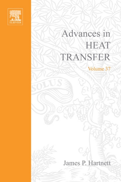 Advances in Heat Transfer -  James P. Hartnett