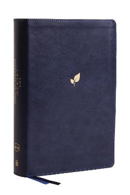 NKJV, Lucado Encouraging Word Bible, Leathersoft, Blue, Thumb Indexed, Comfort Print