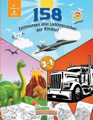 malvorlagen für kinder ab 6 - The Green Brothers