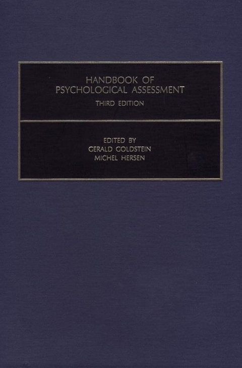 Handbook of Psychological Assessment - 