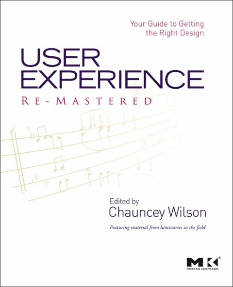 User Experience Re-Mastered -  Chauncey Wilson