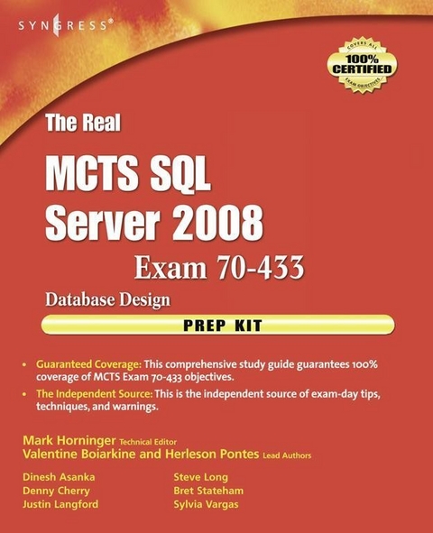 Real MCTS SQL Server 2008 Exam 70-433 Prep Kit