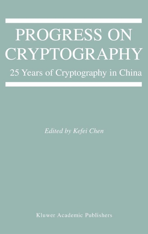 Progress on Cryptography - 