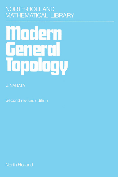 Modern General Topology -  J.-I. Nagata