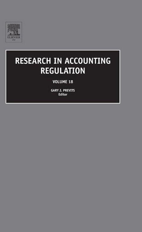 Research in Accounting Regulation - 