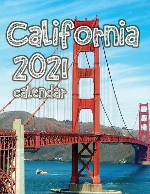 California 2021 Calendar -  Wall