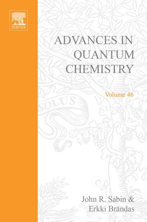 Advances in Quantum Chemistry - 